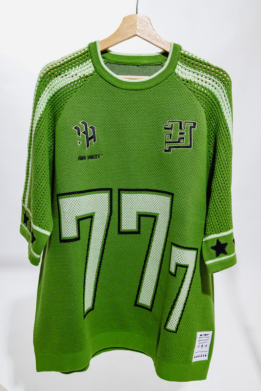 Knitted Jersey - Green