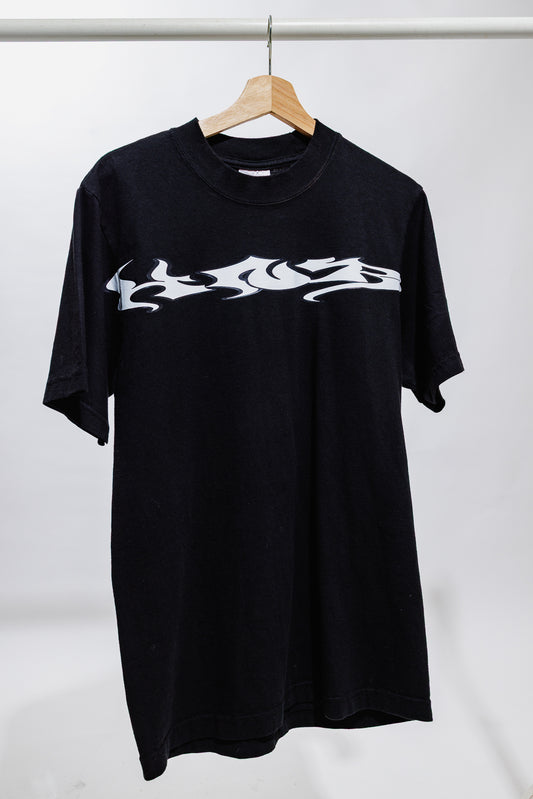 BLACK FLAME LOGO TEE [SAMPLE]