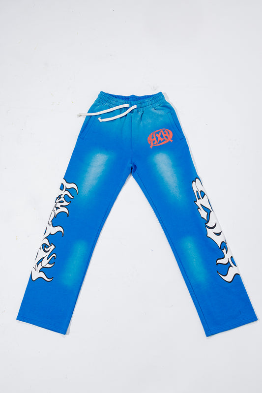 Laser Blue Luxury Sweatpants One of One [SAMPLE]