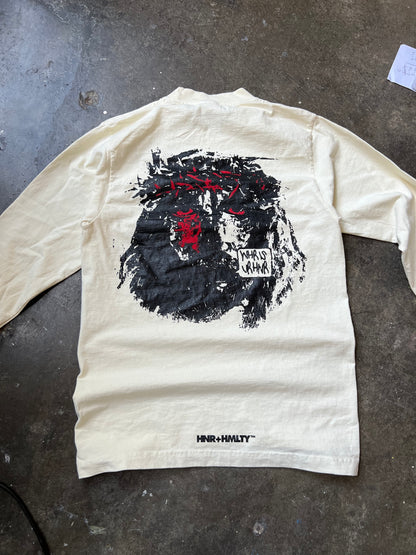 Need Salvation Long Sleeve Tee CREAM