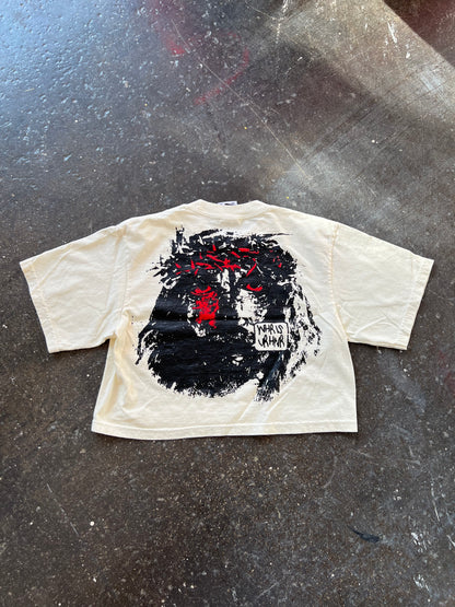 Need Salvation Crop Tee CREAM